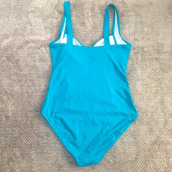 Calvin Klein Ruched Front Swimsuit - Picture 2 of 9